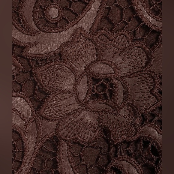 Antonio Melani x Jennifer Sumko Sara Laser Cut Lace High Rise Full Length Pants - Picture 4 of 11